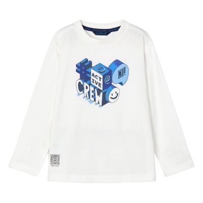 Лонгслив Mayoral 4059/24 молочный 01