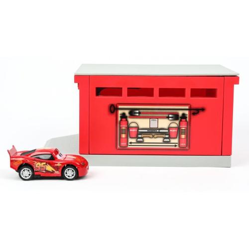 Игровой набор Гараж Тачки Технопарк GARAGESMA-20PL-CARS фото 3