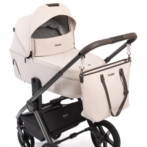 Коляска 2 в 1 Peppy Monaco Thermo Beige бежевый фото 5