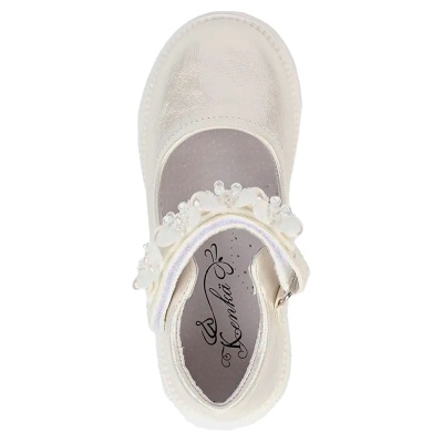 Туфли праздничные для девочки Kenka MWP 6056-12 white 2