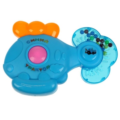 Музыкальная погремушка Синий Трактор Вертолётик Умка B2179777-R