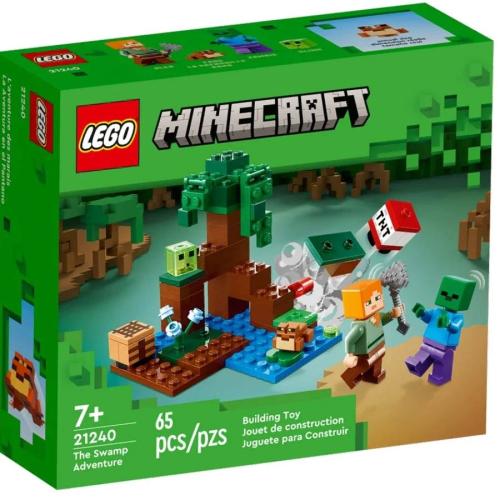 Конструктор Lego Minecraft 21240 Болотное приключение фото 6