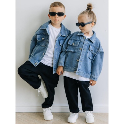 Куртка джинсовая Джени Mimilav синий 02