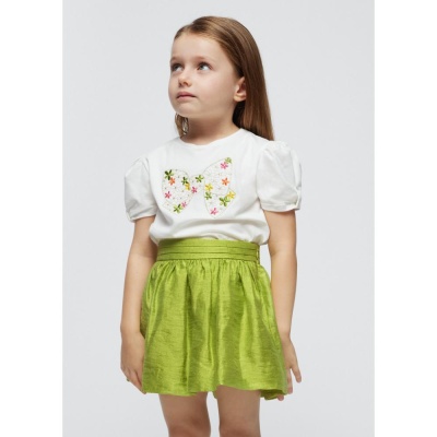 Комплект для девочки Футболка и юбка Mayoral 3957/77 размер 92 05