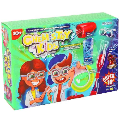 Набор для проведения опытов Chemistry Kids Danko Toys CHK-01-02 