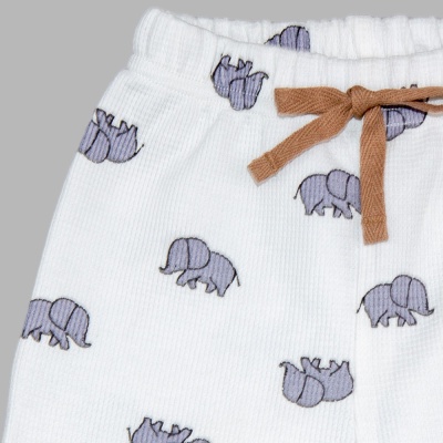Штанишки Слоники Чуди Кидс 449125К-3 молочный 02
