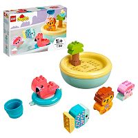 Конструктор Lego Duplo 10966 Приключения в ванной Плавучий остров для зверей