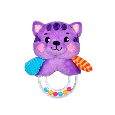 Погремушка Котик Жирафики 939508