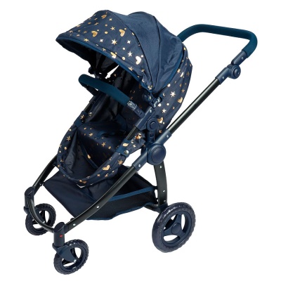 Коляска для кукол трансформер Рыжий кот 9696-BS 4