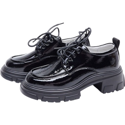 Полуботинки школьные Baden KPZ091-040 чёрный 02