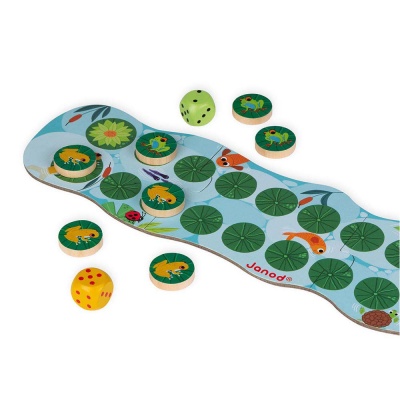 Игра настольная Лягушачьи бега Janod J02698 1