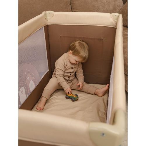 Манеж-кровать Amarobaby Multiform Smile Friends фото 22