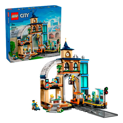 Конструктор Lego City 60469 Центральный железнодорожный вокзал 4
