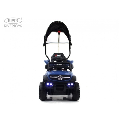 Детский электромобиль RiverToys G005GG синий