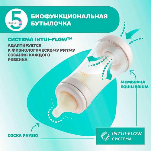 Бутылочка для кормления P5 New Uni 150 мл Chicco 8058664153879 фото 3