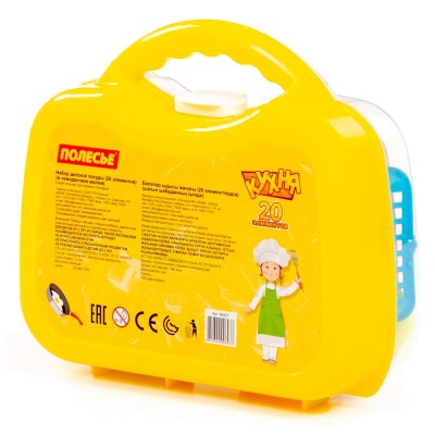 Набор игрушечной посуды 20 элементов Полесье 96937