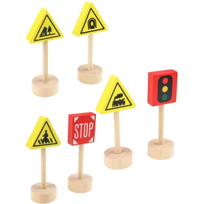 Деревянная железная дорога Рыжий Кот ИД-1223