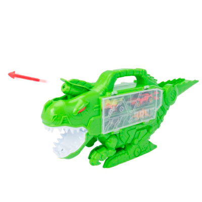 Игровой набор Teamsterz Машинка-транспортер Dino Destroyer HTI 1410004 3