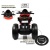 Детский электромотоцикл RiverToys М777БХ красный