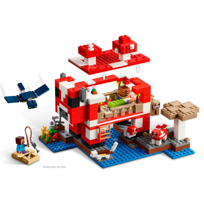 Конструктор Lego Minecraft 21270 Грибной дом 04