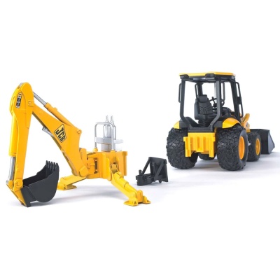 Экскаватор-погрузчик колёсный JCB MIDI CX Bruder 02-427 4