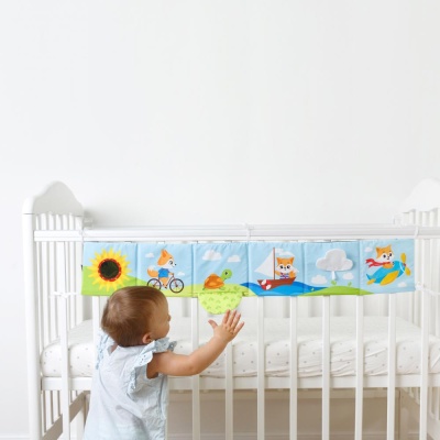 Игрушка мягконабивная Книжка-бортик Транспорт Мякиши 829