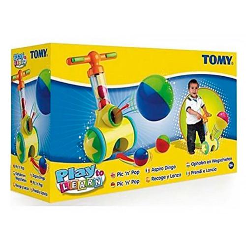Стреляющая шариками игрушка Толкай Запускай Собирай Toomies Tomy E71161/67550 фото 4