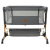Колыбель Pituso Flora Dark Grey