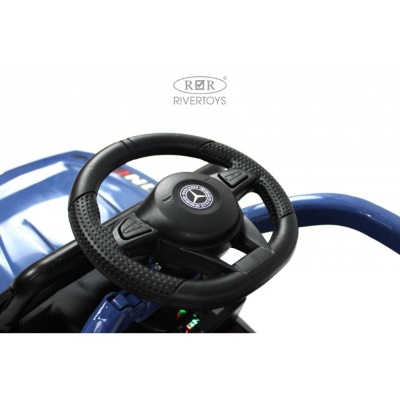 Детский электромобиль RiverToys G005GG синий