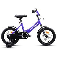 Велосипед двухколёсный 14 Rocket Juster 14.JUSTER.VOT.25 фиолетовый