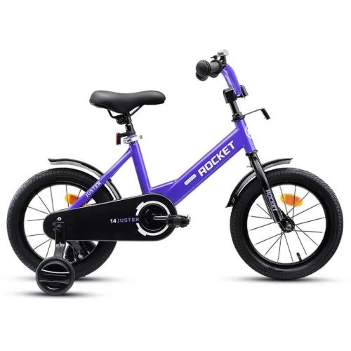 Велосипед двухколёсный 14 Rocket Juster 14.JUSTER.VOT.25 фиолетовый