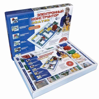 Электронный конструктор 320 схем Знаток 70098