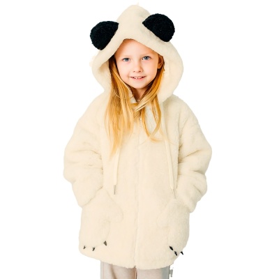 Куртка для девочки Deloras 10012 кремовая 2