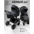 Коляска 2 в 1 Amarobaby Genius серый