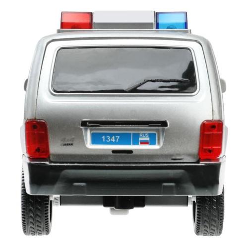 Машинка Lada 4 x 4 Urban Полиция Технопарк URBANBLACK-20PLPOL-SR фото 6