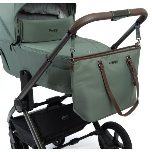 Коляска 2 в 1 Peppy Monaco Thermo Green зелёный фото 4