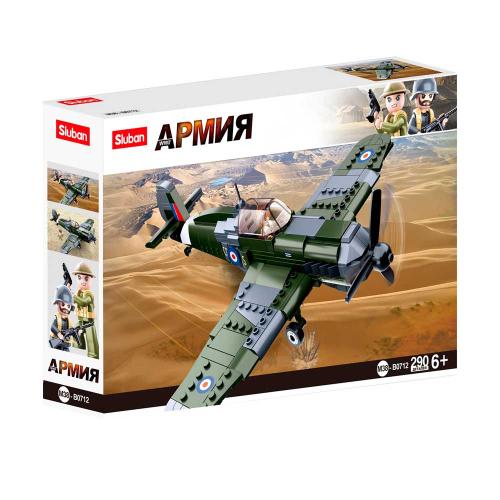 Конструктор Армия: Спитфайр 290 деталей Sluban M38-B0712 фото 2