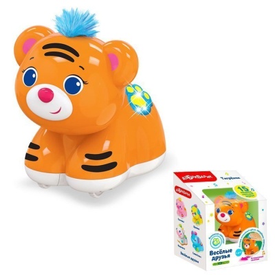 Музыкальная игрушка Тигренок Веселые друзья Азбукварик