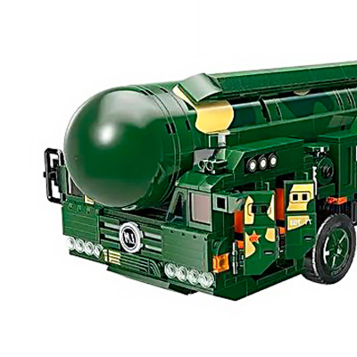 Конструктор Ракетная установка 1868 деталей Qman 23012Q 3