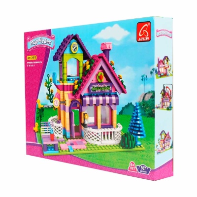 Конструктор Модные девчонки Загородный дом 507 деталей Ausini 24815 4
