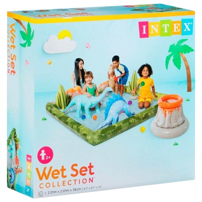 Игровой центр надувной Дино-парк Intex 56132NP 2