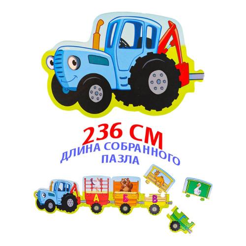 Пазлы для малышей Синий трактор Учим алфавит и цвета Рыжий Кот ИН-6143 фото 2