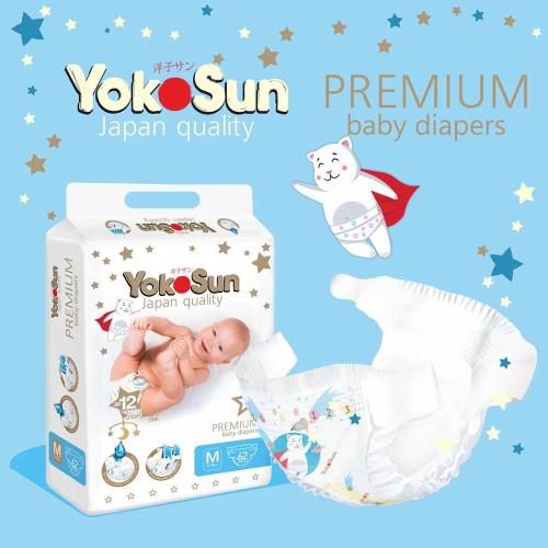 Подгузники YokoSun Premium M 5-10 кг 62 шт фото 3