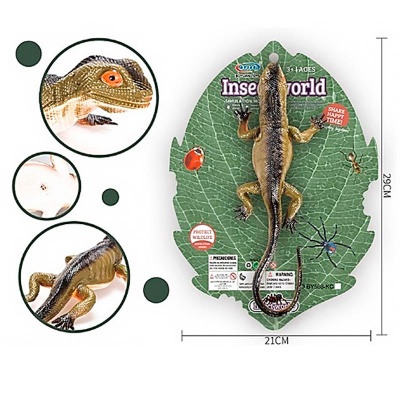 Ящерица на листе Наша игрушка 2305358