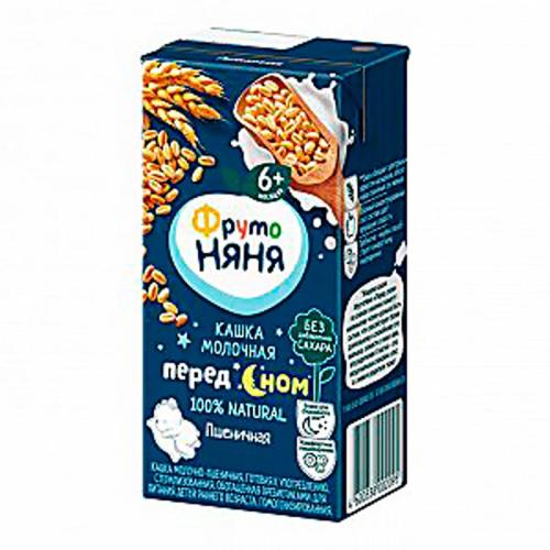 Каша жидкая молочная пшеничная 0.2 л от 6 месяцев ФрутоНяня 2095 фото 6