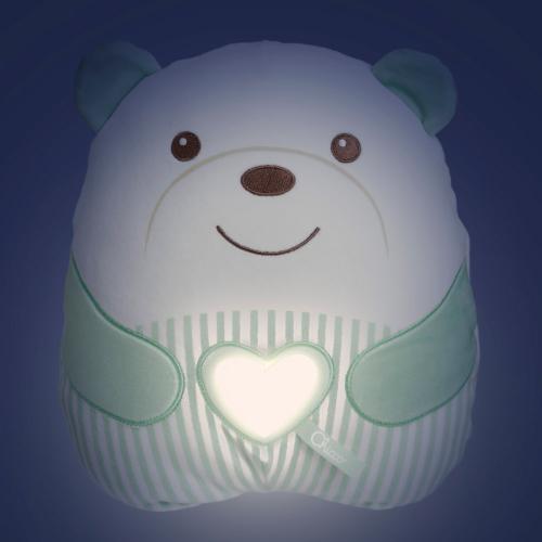 Игрушка мягкая музыкальная ночник Милый мишка Chicco 00012266000000 фото 3