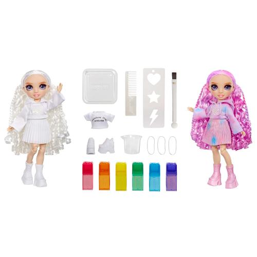 Кукла Water Color Create фиолетовая Рейнбоу Хай 28 см MGA 62665 фото 3