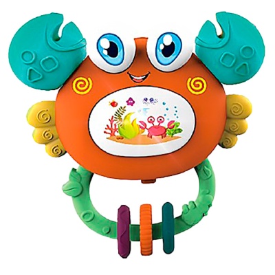 Музыкальная подвеска Краб на батарейках Zhorya ZYA-A3179-3