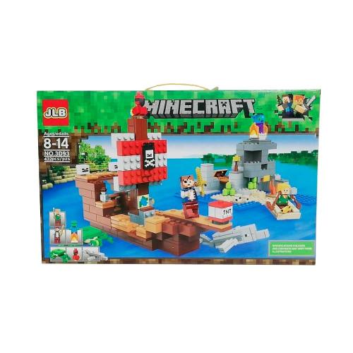 Конструктор Minecraft Приключения на пиратском корабле 432 детали JLB 3D93 фото 5