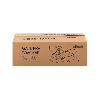 Машина-толокар Velobibi И-7589 розовый